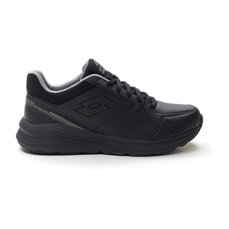 Women Lotto Speedride 609 Xii W Running Shoes Black | OC257205T8