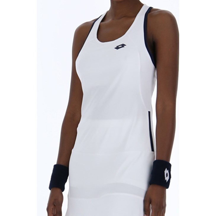 Women Lotto Squadra W II PL Dress White | ZL264846D0
