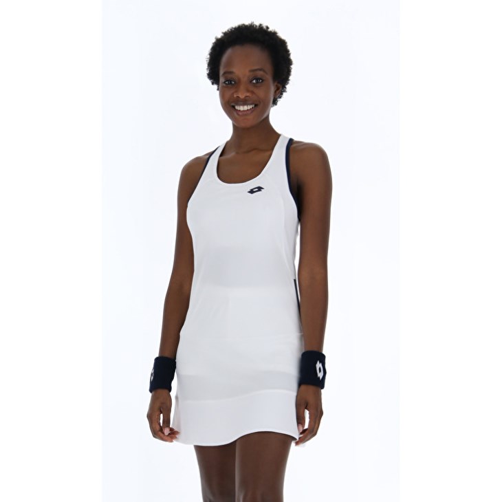 Women Lotto Squadra W II PL Dress White | ZL264846D0
