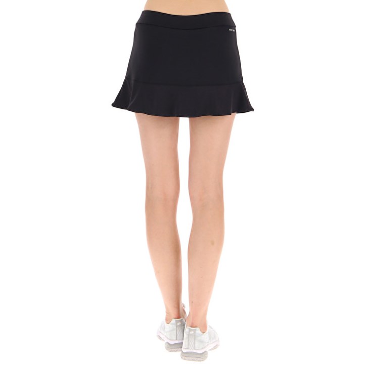 Women Lotto Squadra W II PL Skirts Black | BM783578M4