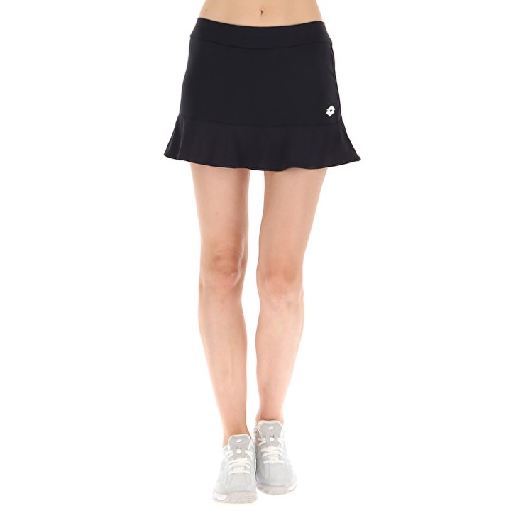 Women Lotto Squadra W II PL Skirts Black | BM783578M4