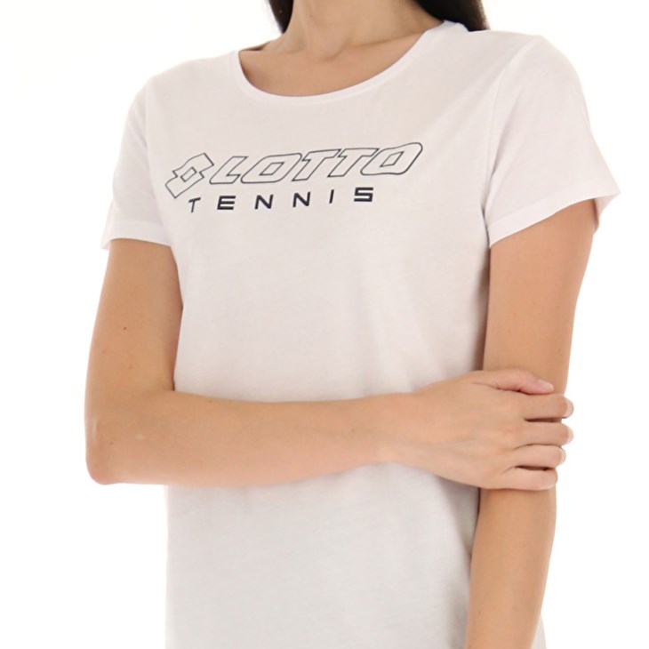 Women Lotto Squadra W II T Shirts White | UA147094G5