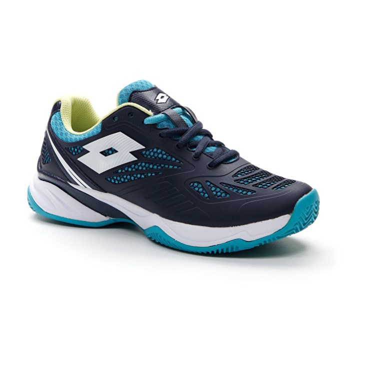 Women Lotto Superrapida 200 II PRT W Padel Shoes Navy Blue / White / Blue | JY164276L6