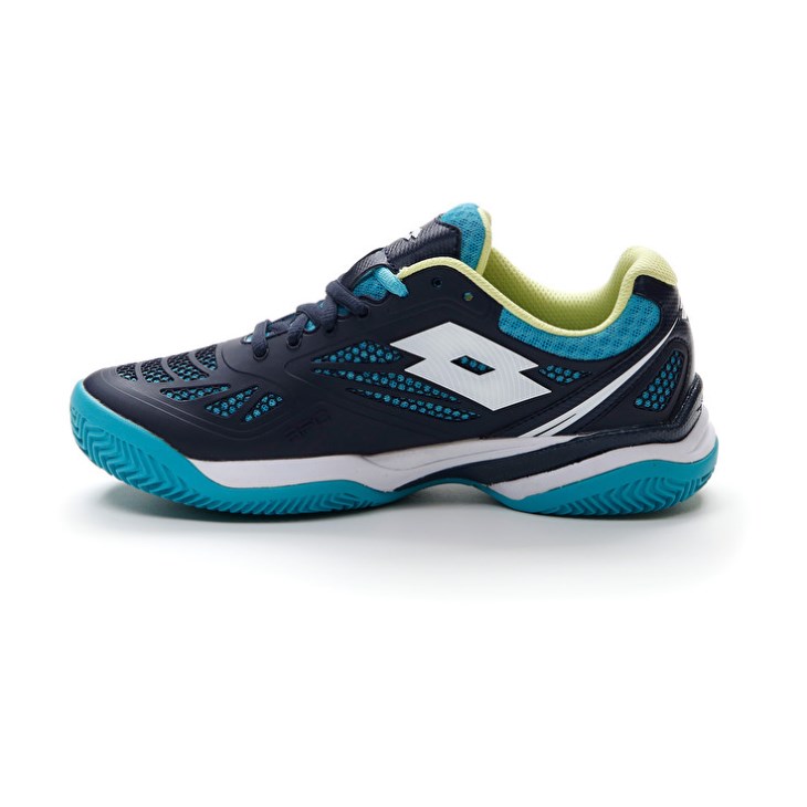 Women Lotto Superrapida 200 II PRT W Padel Shoes Navy Blue / White / Blue | JY164276L6