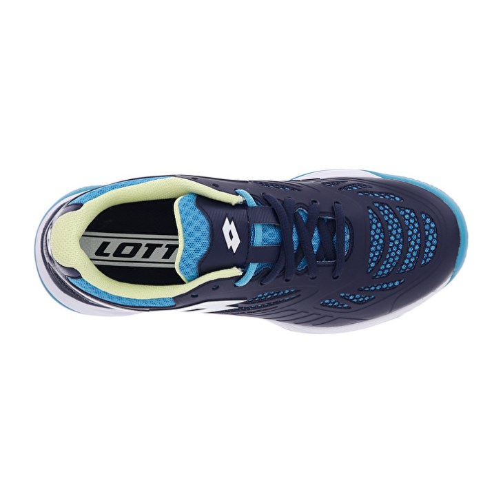 Women Lotto Superrapida 200 II PRT W Padel Shoes Navy Blue / White / Blue | JY164276L6