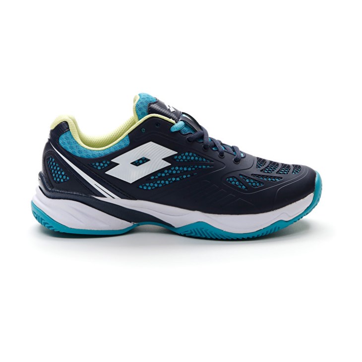Women Lotto Superrapida 200 II PRT W Padel Shoes Navy Blue / White / Blue | JY164276L6