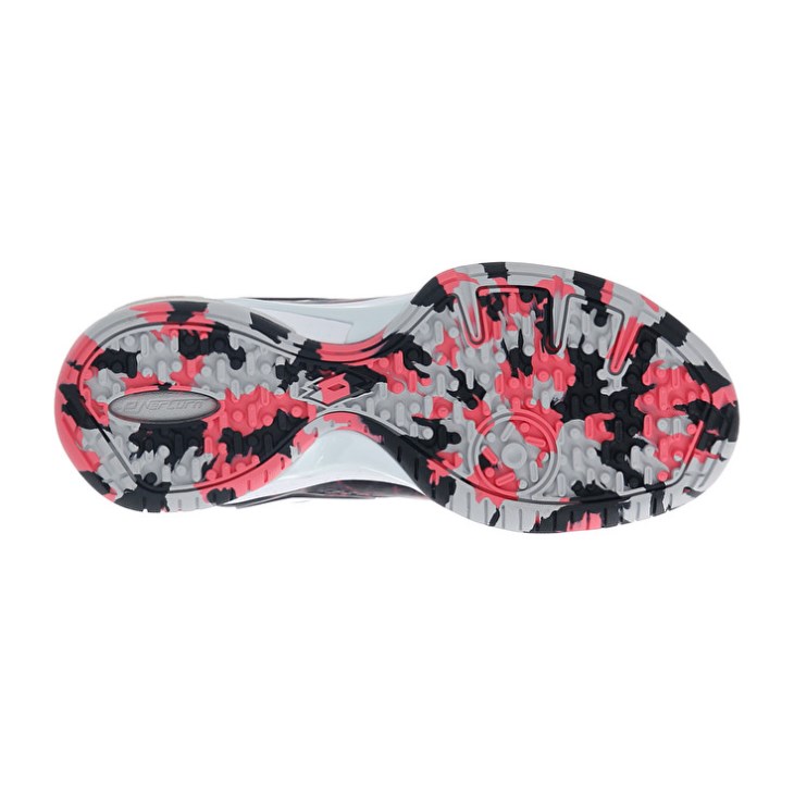 Women Lotto Superrapida 200 IV W Padel Shoes Black / Coral | LN136003M8