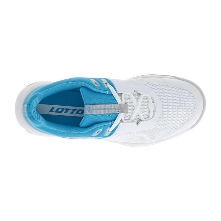 Women Lotto Superrapida 600 W Padel Shoes Blue | KZ612921Q4