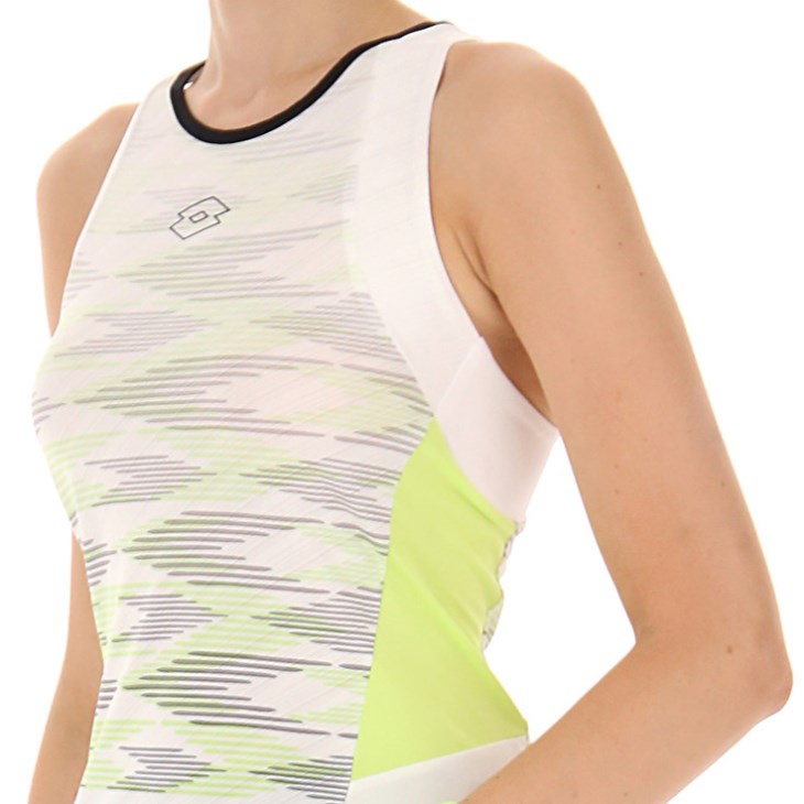 Women Lotto Tech W I D4 Tank Top White | CB787238J0