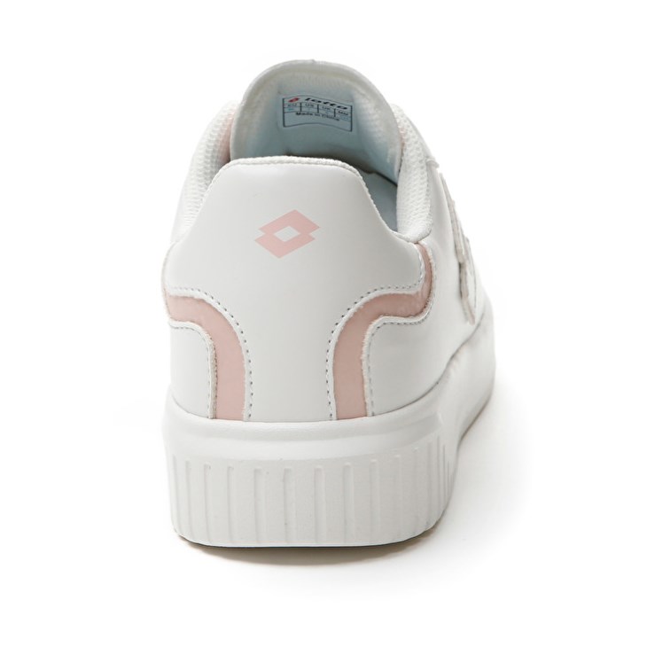 Women Lotto Venus AMF III Liquid W Sneakers White / Light Coral | NT964856M6