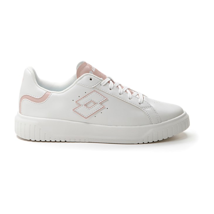 Women Lotto Venus AMF III Liquid W Sneakers White / Light Coral | NT964856M6