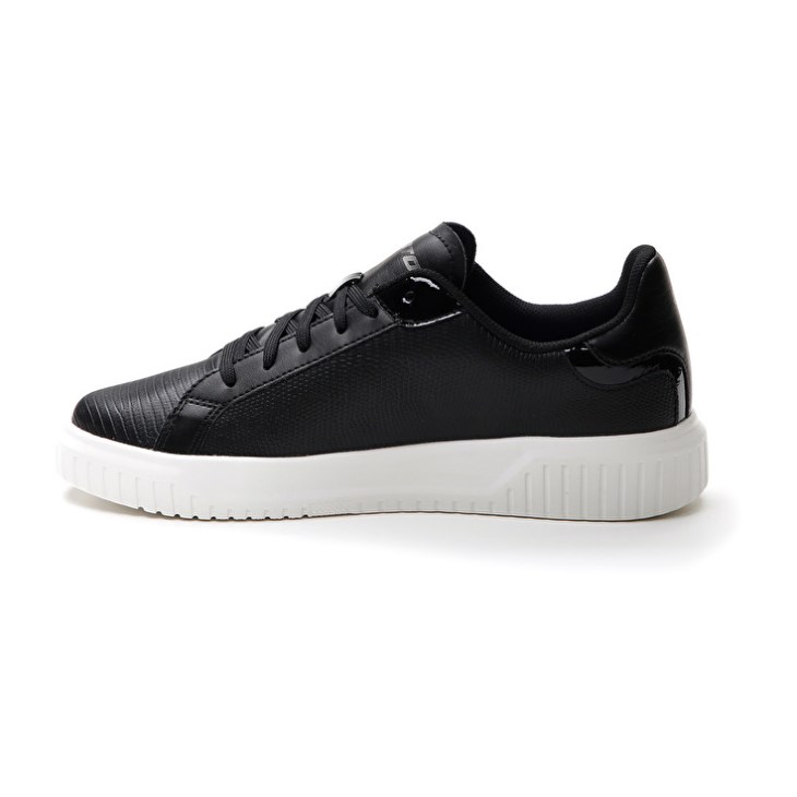 Women Lotto Venus AMF III Snake W Sneakers Black | VX525462I7