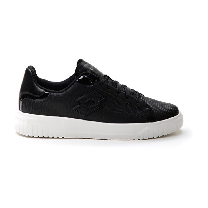 Women Lotto Venus AMF III Snake W Sneakers Black | VX525462I7